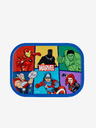 Mepal Blaue und rote Snackbox für Kinder Mepal Campus Avengers