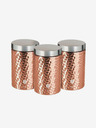 Berlingerhaus Essensbehälter 3er-Set Primal Rosegold Metallic Linie BERLINGERHAUS