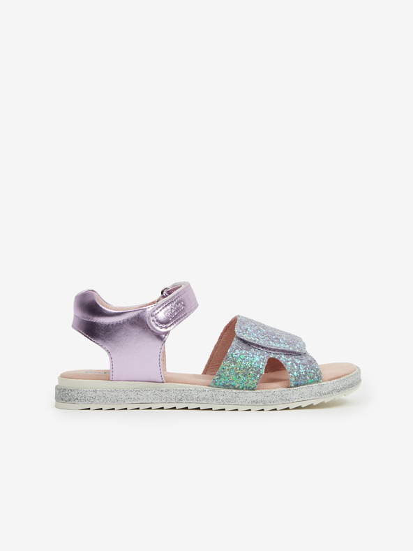 Richter Grüne und lila Mädchen Metallic-Sandalen Richter