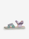 Richter Grüne und lila Mädchen Metallic-Sandalen Richter