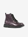 Richter Dunkelviolette Mädchen-Glitzer-Stiefeletten Richter