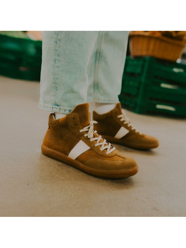 BOTAS *** Herren Lederturnschuhe / Sneakers braun BOTAS