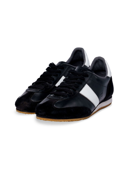 BOTAS *** Herren Lederturnschuhe / Sneakers Botas Classic Black