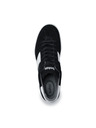 BOTAS *** Herren Lederturnschuhe / Sneakers Schwarz-Weiß Botas Iconic
