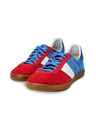 BOTAS *** Herren Lederturnschuhe / Sneakers Blau-Weiß-Rot Botas Spider Tricolor