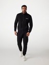 Guess Jeans Herren schwarzes Sweatshirt mit seitlichem Logo Guess Jeans