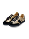 BOTAS *** Damen Ledersneaker / Turnschuhe schwarz-gold Botas Iconic Victory 76
