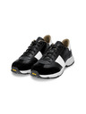 BOTAS *** Damen Ledersneaker / Turnschuhe outdoor schwarz-weiß Botas Nordic Black