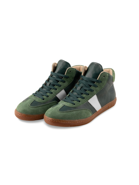 BOTAS *** Damen Ledersneaker / Turnschuhe grün Botas Iconic High Green