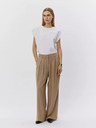Sofie Schnoor Braune gestreifte Damenhose Sofie Schnoor