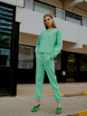 The Jogg Concept Hellgrüne Damen-Sweatpants The Jogg Concept