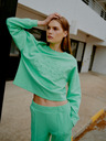 The Jogg Concept Hellgrünes Damen-Sweatshirt The Jogg Concept
