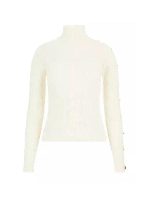 Guess Jeans Damen weißer Pullover Milky Guess Jeans