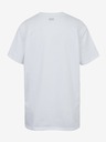 DOBRO Weißes Oversize-T-Shirt für Damen No need for words aus der Kollektion DOBRO. for Ukraine