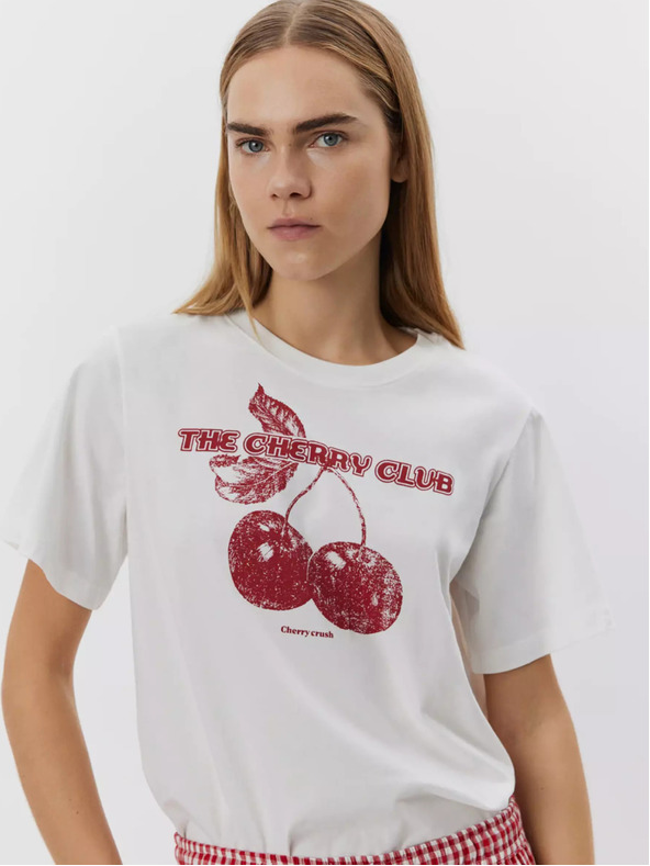 Sofie Schnoor Weißes T-Shirt für Frauen Sofie Schnoor