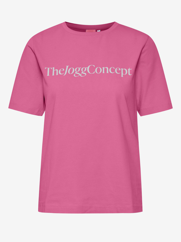 The Jogg Concept Rosa Damen-T-Shirt Das Jogg-Konzept