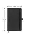 NOTIQUE NOTIQUE Notes Federn, liniert, 13 x 21 cm