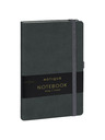 NOTIQUE NOTIQUE Notizen Grau, liniert, 13 x 21 cm