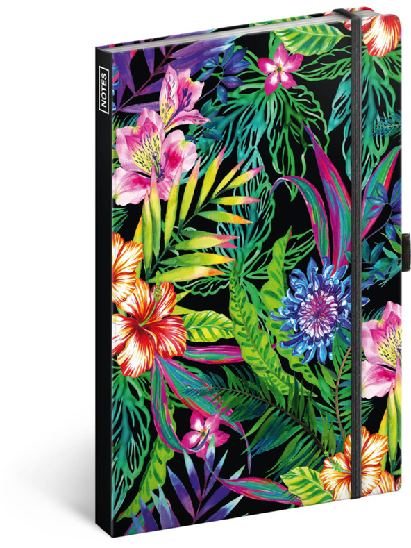 NOTIQUE NOTIQUE Notes Tropical, liniert, 13 x 21 cm