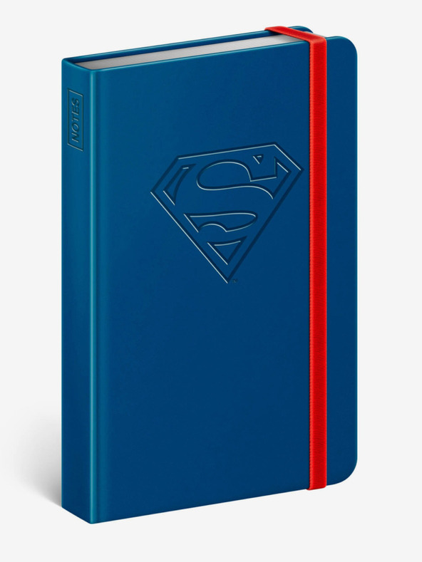 NOTIQUE NOTIQUE-Notizen Superman - Logo, liniert, 11 x 16 cm