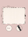 NOTIQUE NOTIQUE Notes Abstrakt, gefüttert, 13 x 21 cm