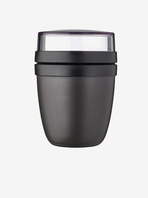 Mepal Schwarze Mepal Ellipse Mini-Lunchbox (300 + 120 ml)