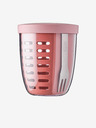 Mepal Pinke Snackbox mit Sieb Mepal Ellipse 600 ml