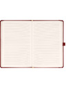 NOTIQUE NOTIQUE-Notizen Aprint Neo, weinrot, gefüttert, 15 x 21 cm