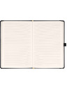 NOTIQUE NOTIQUE Notes Aprint, schwarz, liniert, 15 x 21 cm