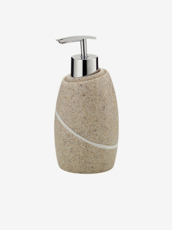 Kela Seifenspender TALUS Poly, Steindekor beige KELA