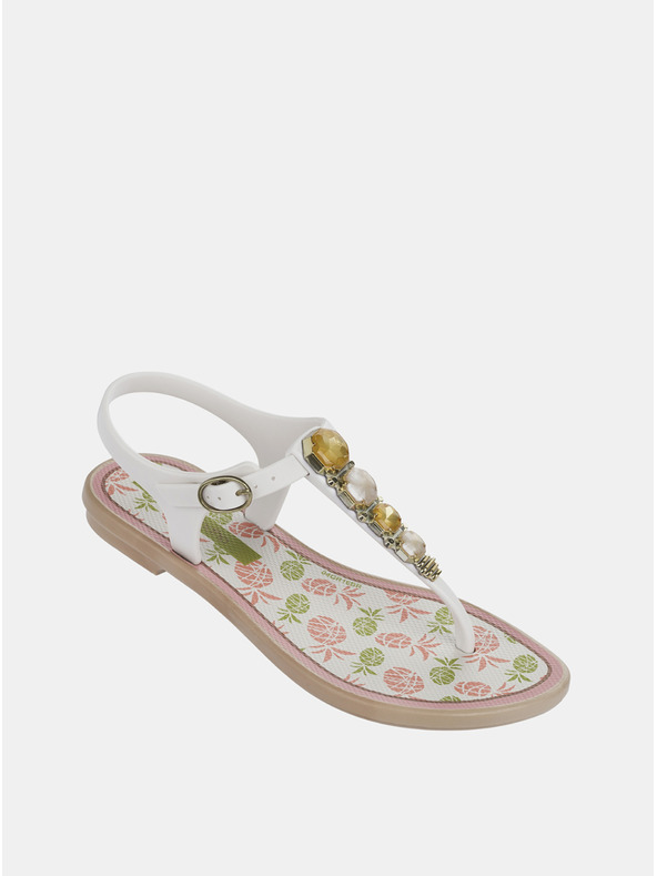 Grendha Weiße Mädchen Grendha Sandalen