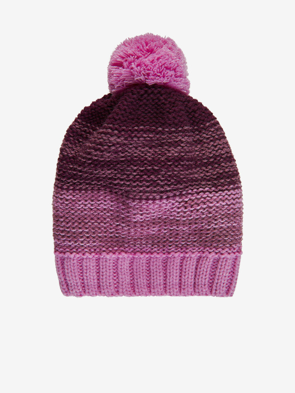 Color Kids Lila Mädchen Wintermütze mit Bommel Color Kids