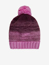 Color Kids Lila Mädchen Wintermütze mit Bommel Color Kids