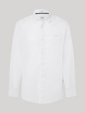 Pepe Jeans Weißes Herren Leinenhemd Pepe Jeans