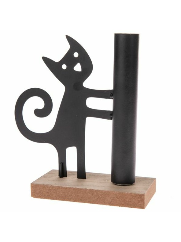 Casa de Engel Metall-Kerzenhalter - Katze, 4/32