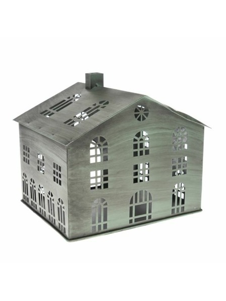 Casa de Engel Metallkerzenhalter - Haus, 0/12