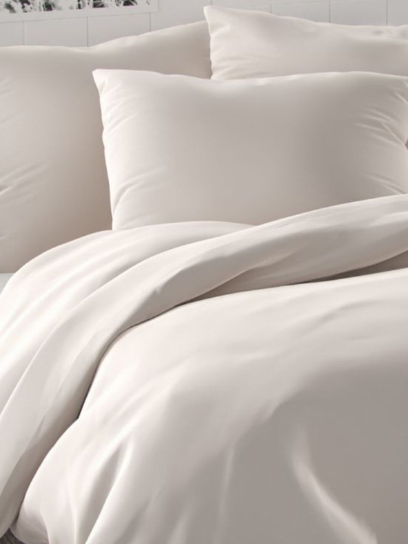 Kvalitex Satin French Bedding LUXURY COLLECTION 1+2, 240x200, 70x90cm white