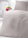 Kvalitex Musselin Kinderbettwäsche creme Kvalitex
