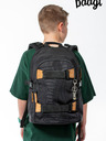 BAAGL  Grauer Schulrucksack Baagl Skate Darkness