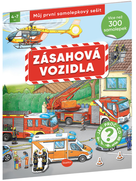 BAAGL  Mein erstes Stickerbuch - RACE VEHICLES
