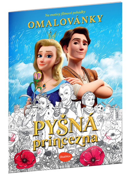 BAAGL  THE MISS PRINCESS - Malbuch basierend auf dem Filmmärchen