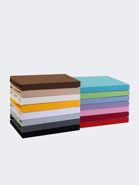 Kvalitex Jersey Bettlaken 160x200cm hellgrau