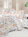 Kvalitex Satin French Bedding Luxury Collection 1+2, 240x200, 70x90cm Coral Garden Kvalitex