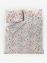 Kvalitex Satin French Bedding Luxury Collection 1+2, 240x200, 70x90cm Coral Garden Kvalitex