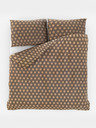 Kvalitex Satin Französisch Bettwäsche Luxury Collection 1+2, 220x200, 70x90cm Carero beige Kvalitex