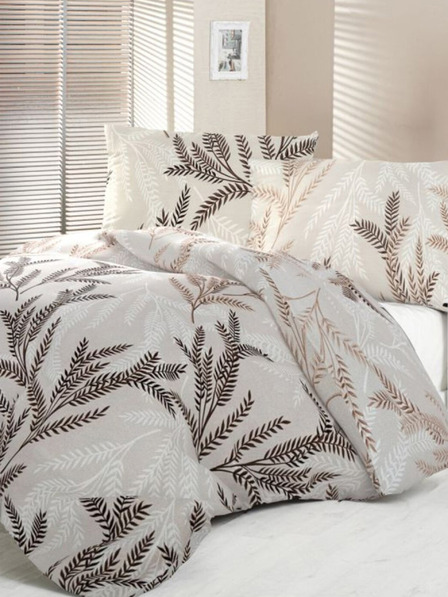 Kvalitex Französische Satin-Bettwäsche LUXURY COLLECTION 1+2, 200x200, 70x90cm OKSIA