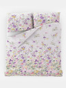 Kvalitex Französische Baumwollbettwäsche PROVENCE COLLECTION 240x200, 70x90cm ISABEL lila