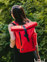 BAAGL  Roter Wickelrucksack teribear rot Baagl