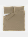 Kvalitex Satin-Laken LUXURY COLLECTION 140x200, 70x90cm beige