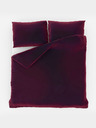 Kvalitex Satin Französisch Bettwäsche LUXURY COLLECTION 1+2, 220x200, 70x90cm Weinrot Kvalitex